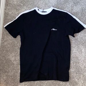 Boohoo Man Black /White Tee Shirt